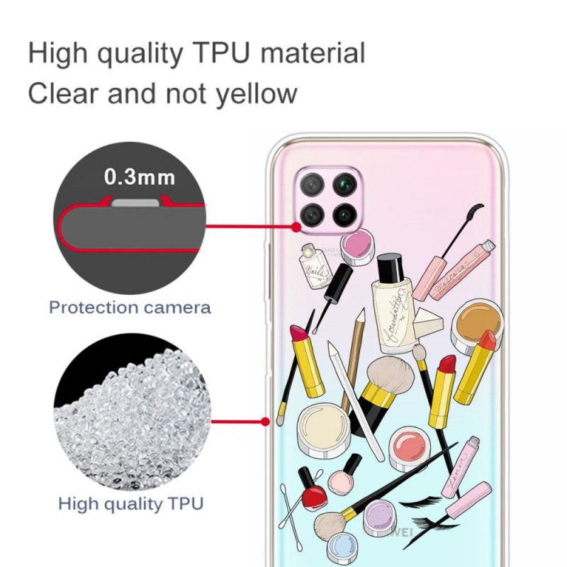 Cover for Huawei P40 Lite Top Makeup