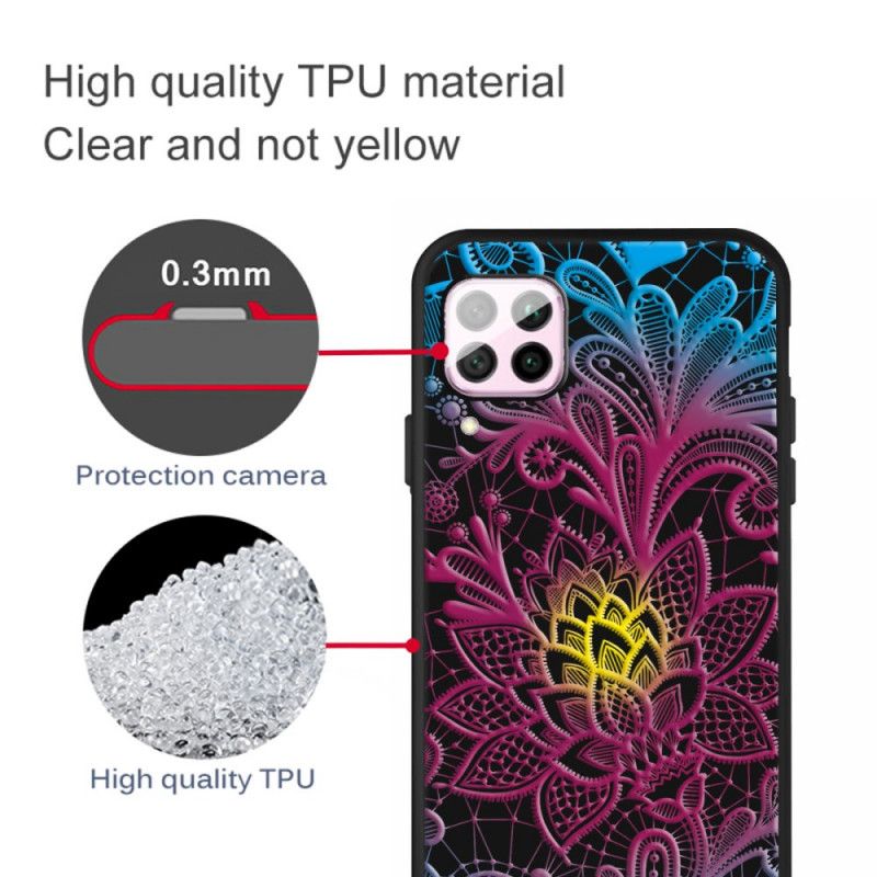 Cover Huawei P40 Lite Mesterlig Blomst Beskyttelse