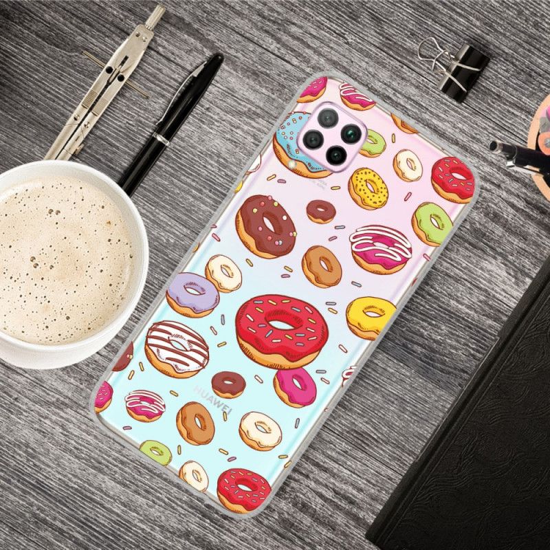 Cover Huawei P40 Lite Mobilcover Elskede Donuts