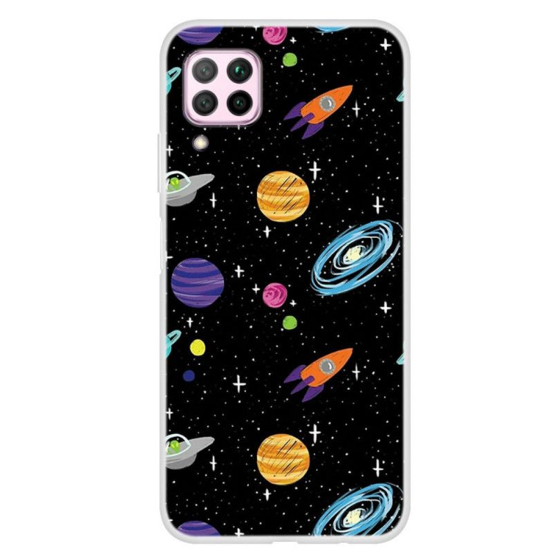 Cover Huawei P40 Lite Mobilcover Galakse Planet