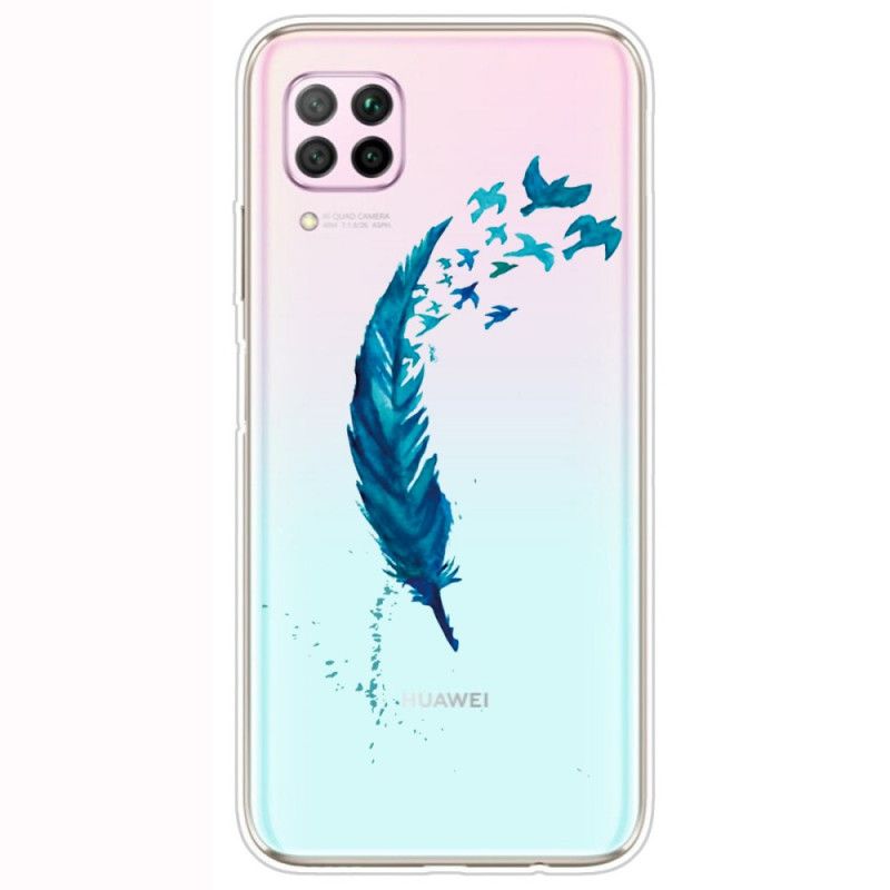 Cover Huawei P40 Lite Mobilcover Smuk Fjer