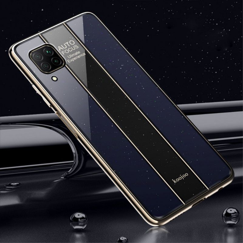 Cover Huawei P40 Lite Mørkeblå Galvaniseret Hybrid