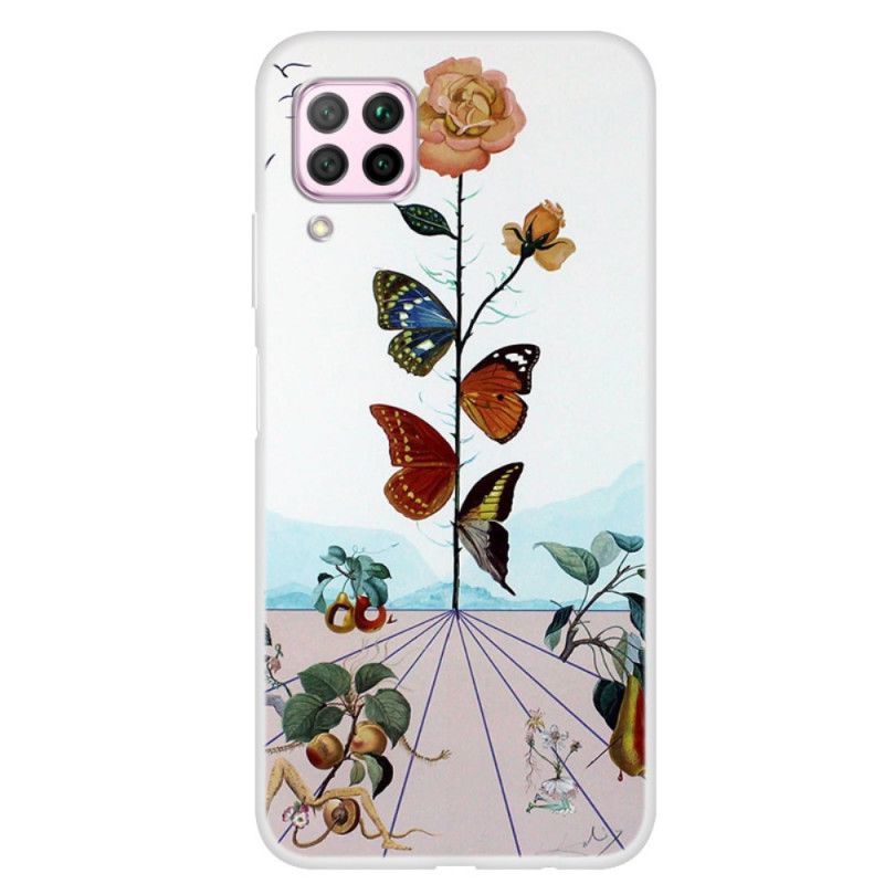 Cover Huawei P40 Lite Sommerfugle Af Naturen