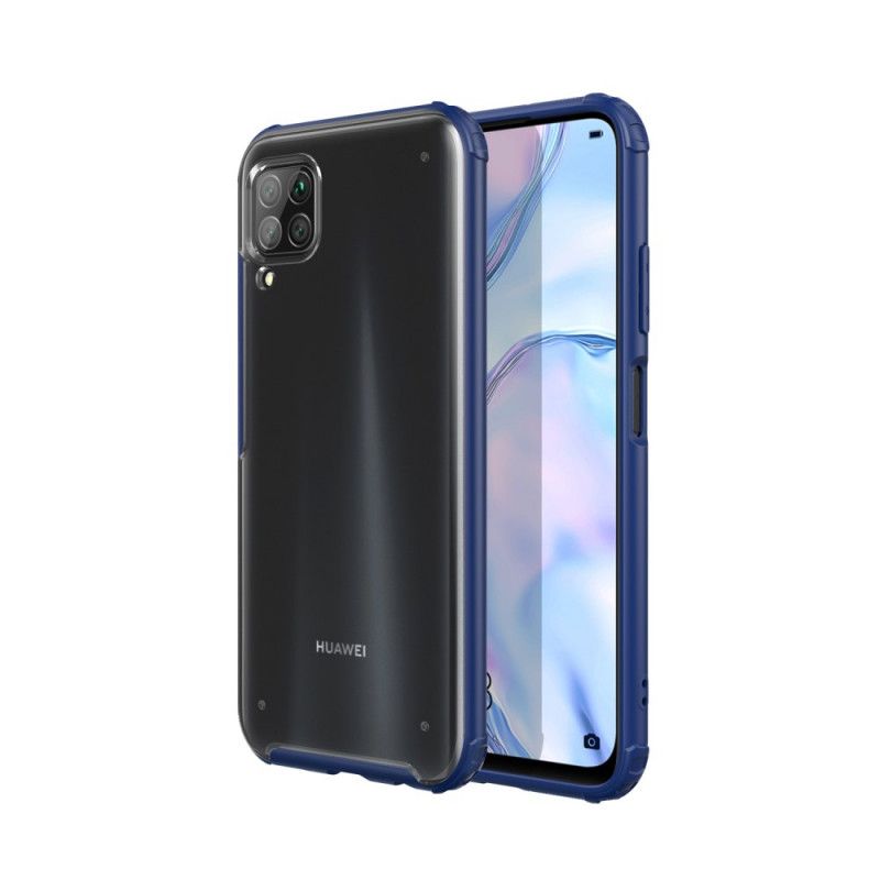 Cover Huawei P40 Lite Sort Hybrid Silikonefælgdesign Beskyttelse