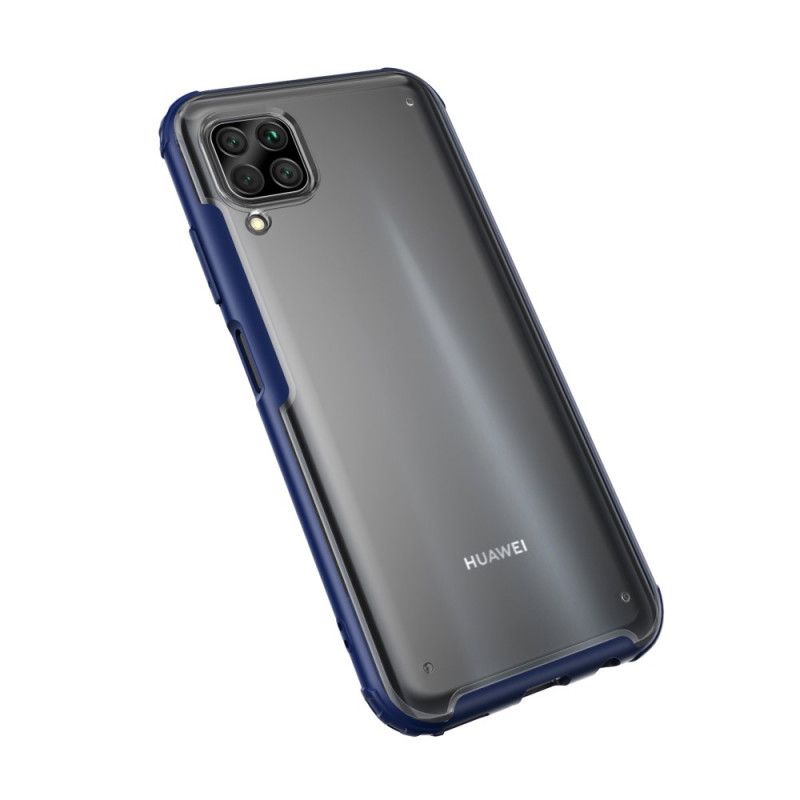 Cover Huawei P40 Lite Sort Hybrid Silikonefælgdesign Beskyttelse