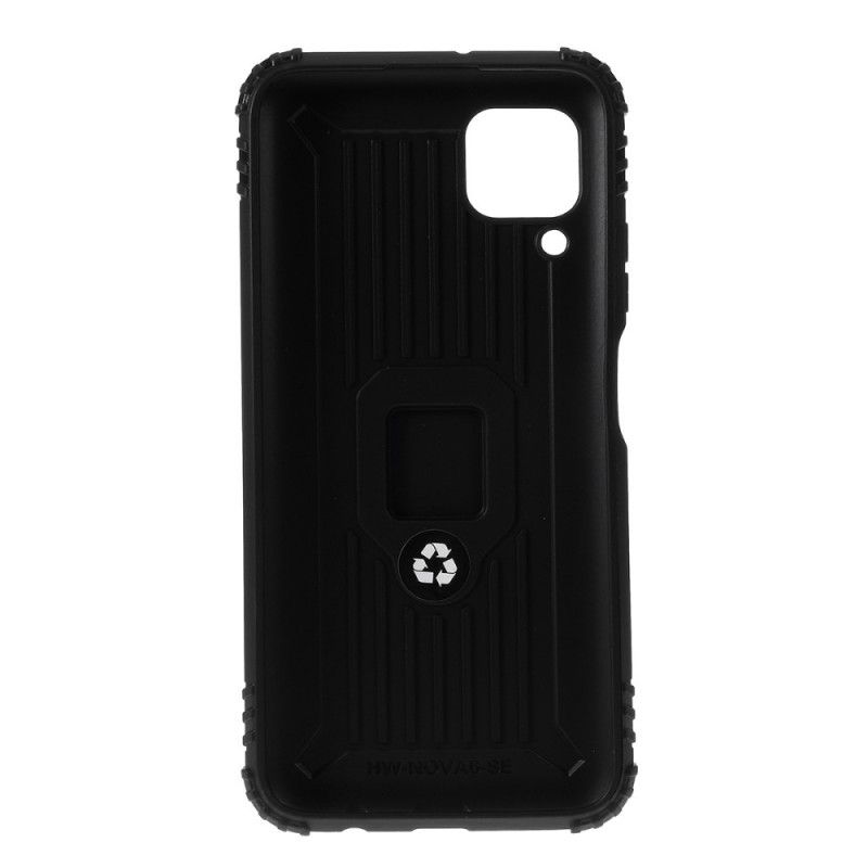 Cover Huawei P40 Lite Sort Kraftig Støttering