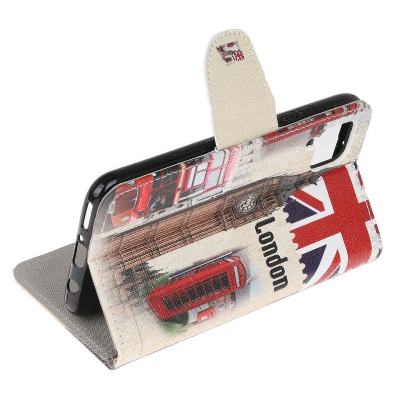 Flip Cover Huawei P40 Lite Mobilcover London Liv