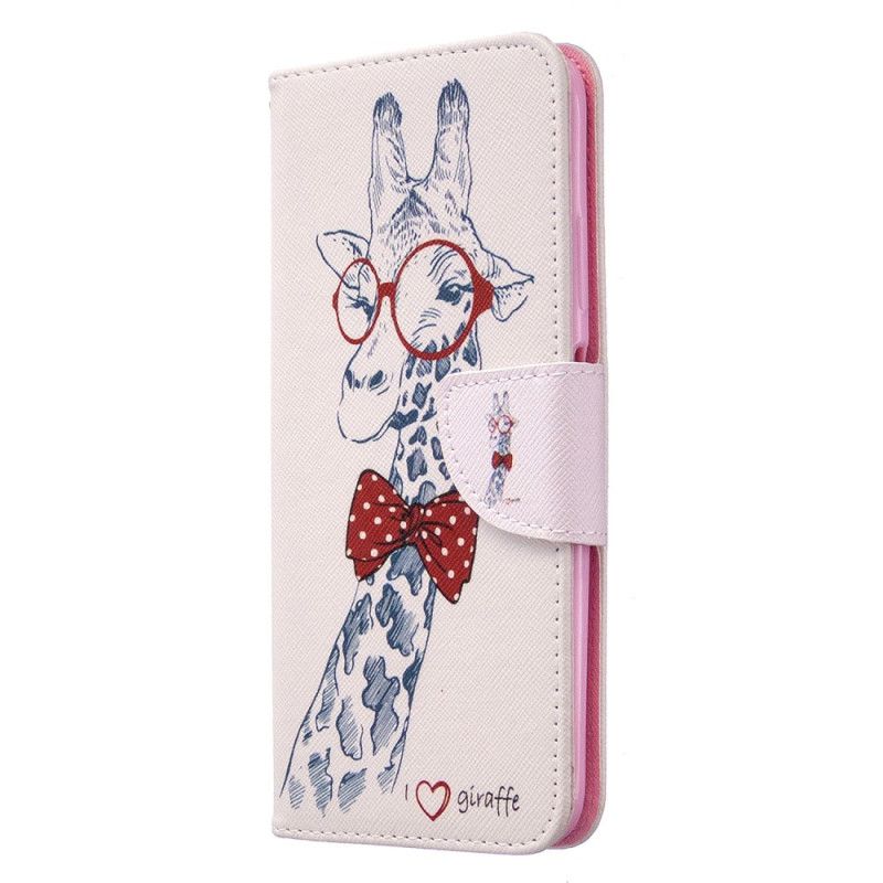 Flip Cover Huawei P40 Lite Mobilcover Nørd Giraf