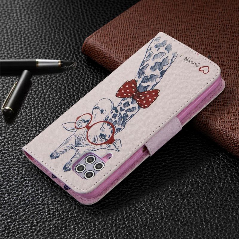 Flip Cover Huawei P40 Lite Mobilcover Nørd Giraf