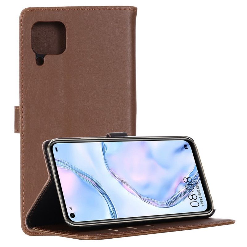 Flip Cover Huawei P40 Lite Sort Mobilcover Retro Kunstlæder