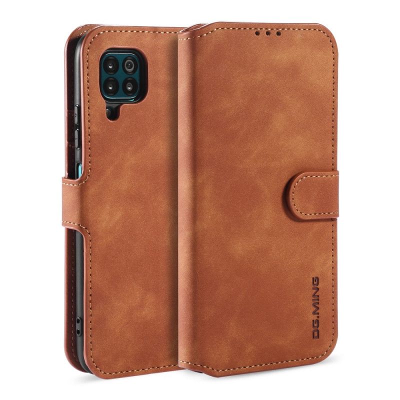 Flip Cover Læder Huawei P40 Lite Sort Retro Dg.Ming Original