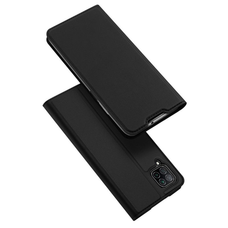 Læder Cover for Huawei P40 Lite Sort Pro Dux Ducis Hud