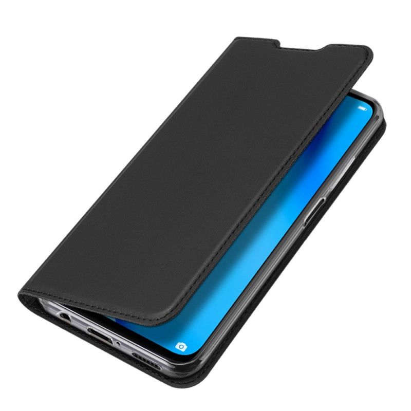 Læder Cover for Huawei P40 Lite Sort Pro Dux Ducis Hud