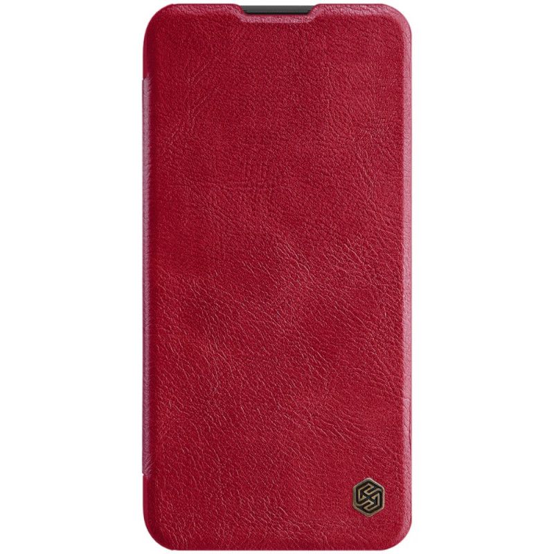 Læder Cover for Huawei P40 Lite Sort Qin Serie Nillkin