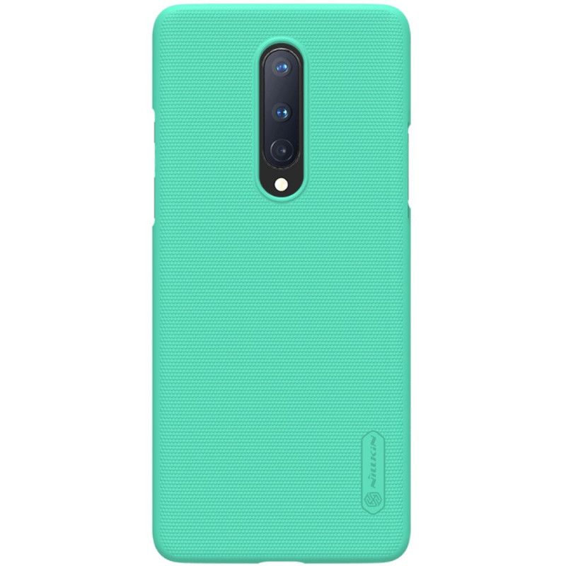 Cover for OnePlus 8 Sort Stiv Frostet Nillkin