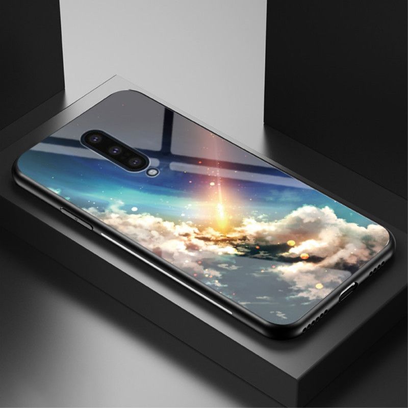 Cover OnePlus 8 Grå Skønhedshærdet Glas