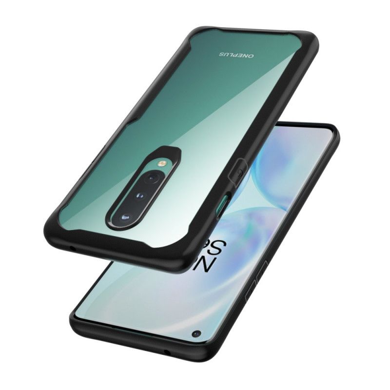 Cover OnePlus 8 Sort Hybridfasede Kanter Beskyttelse