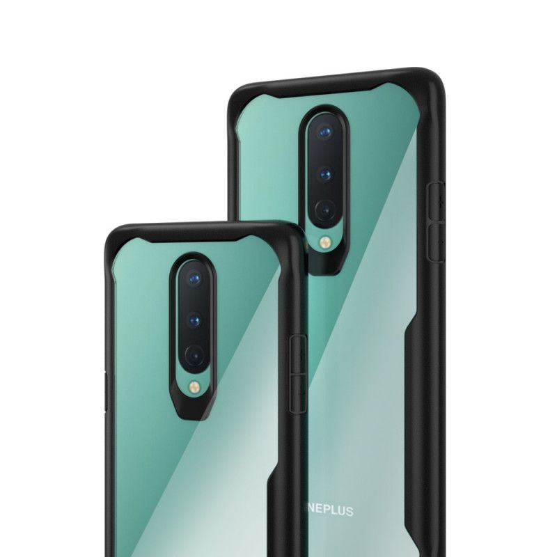 Cover OnePlus 8 Sort Hybridfasede Kanter Beskyttelse