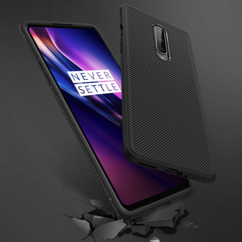 Cover OnePlus 8 Sort Jazzserie Twill