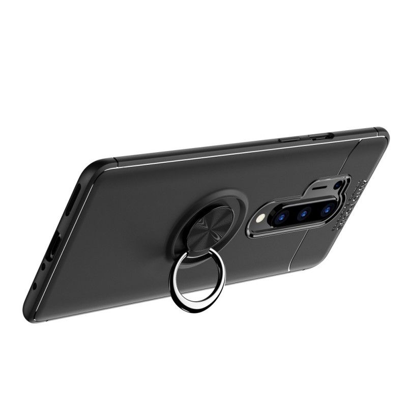 Cover OnePlus 8 Sort Lenu Roterende Ring Original