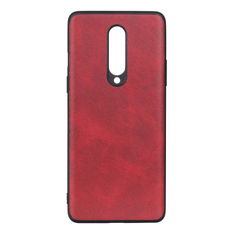 Cover OnePlus 8 Sort Mobilcover Premium Lædereffekt