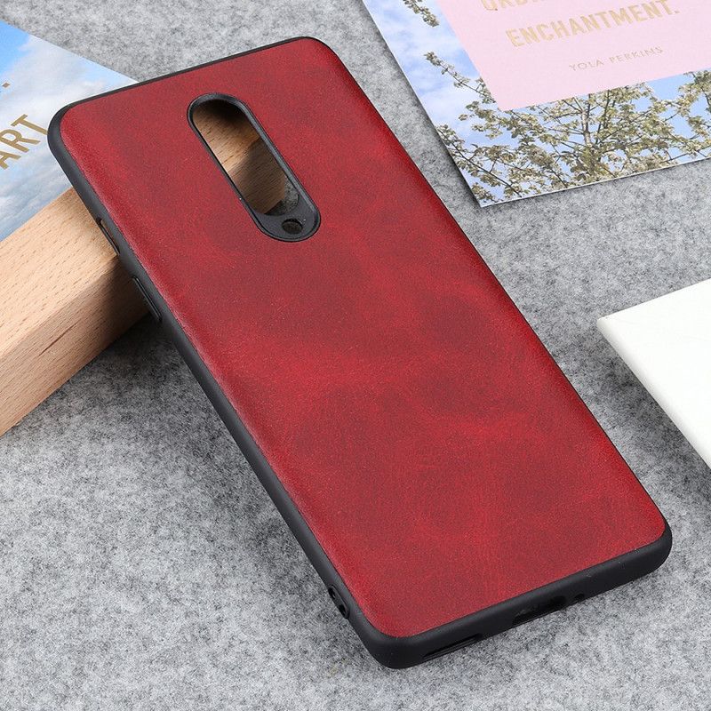 Cover OnePlus 8 Sort Mobilcover Premium Lædereffekt