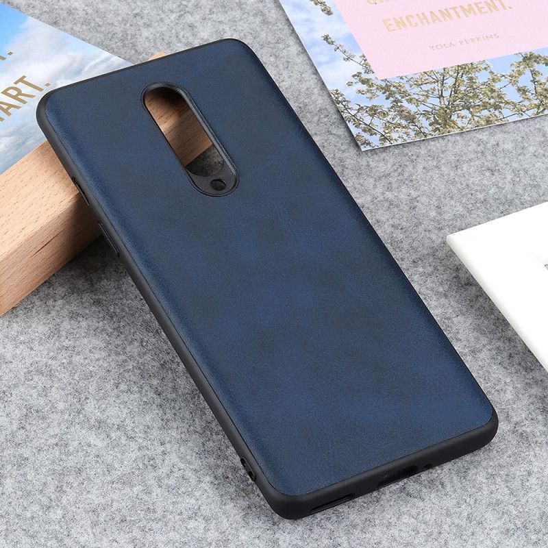 Cover OnePlus 8 Sort Mobilcover Premium Lædereffekt