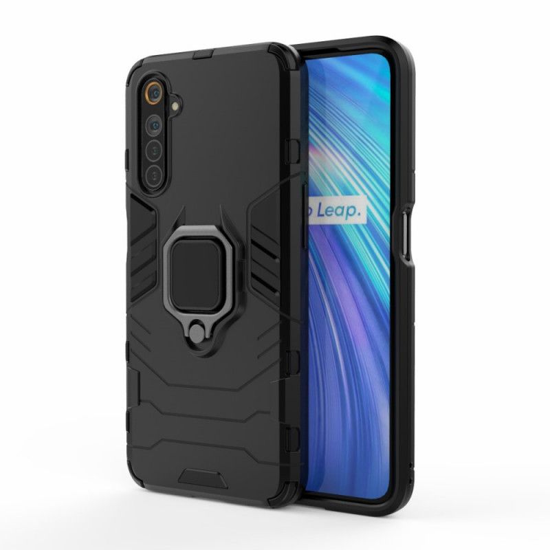 Cover for Realme 6 Sort Resistent Ring