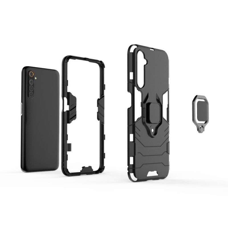 Cover for Realme 6 Sort Resistent Ring