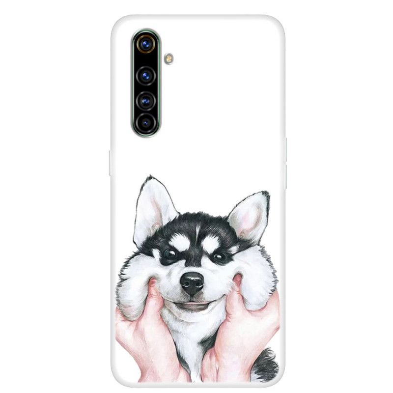 Cover Realme 6 Mobilcover Smil Hund