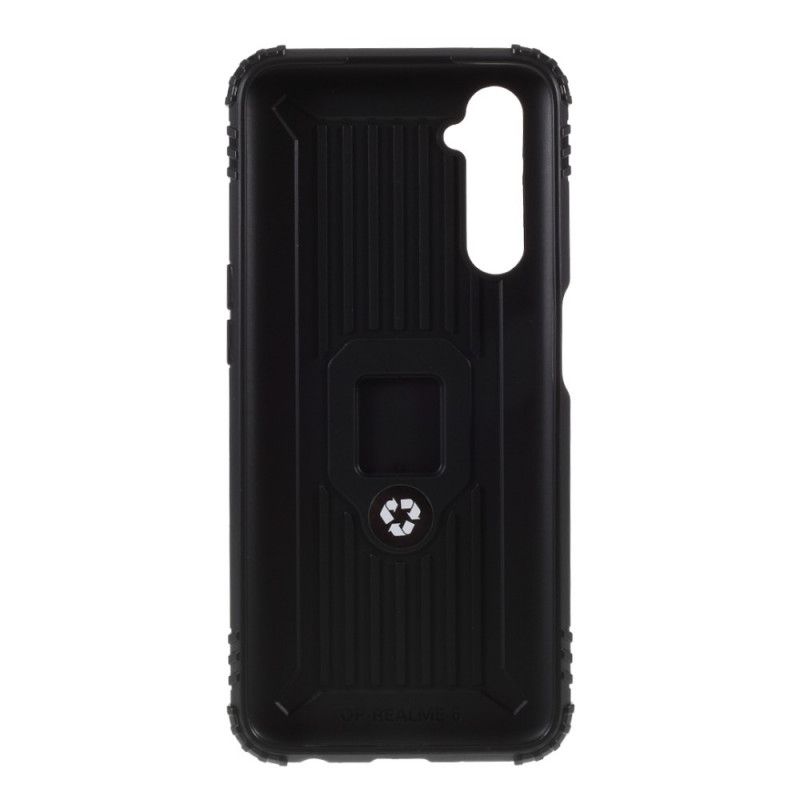 Cover Realme 6 Sort Ring Og Kulfiber