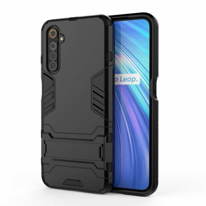 Cover Realme 6 Sort Ultrabestandig Tunge Beskyttelse