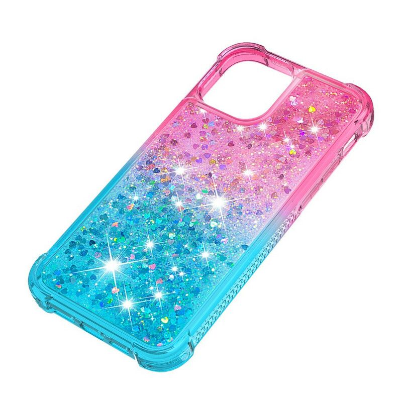 Cover iPhone 13 Pro Glitterfarver