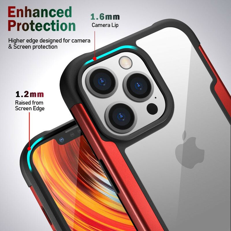 Cover iPhone 13 Pro Klare Hybride Kofangerkanter