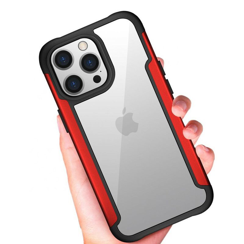 Cover iPhone 13 Pro Klare Hybride Kofangerkanter