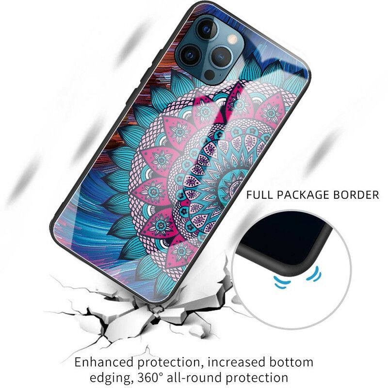 Cover iPhone 13 Pro Mandala Af Hærdet Glas