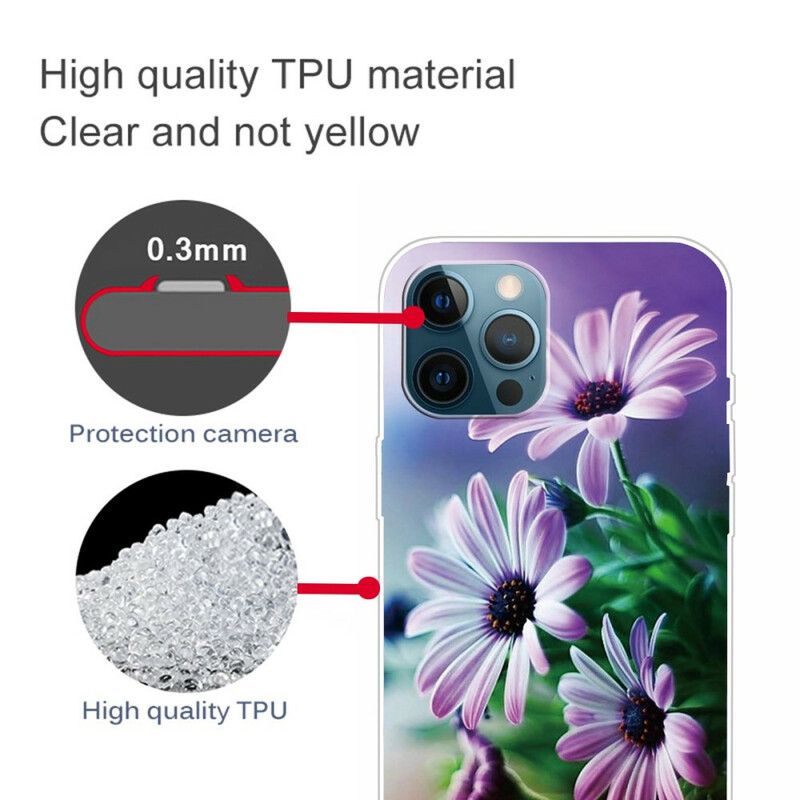 Cover iPhone 13 Pro Realistiske Blomster