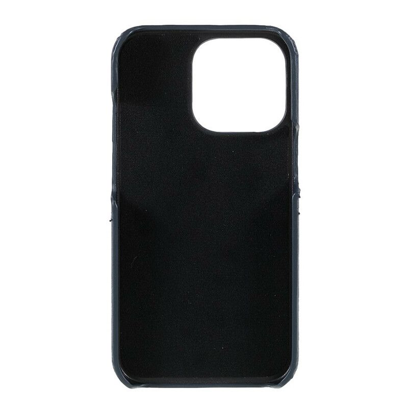 Cover iPhone 13 Pro Telefon Etui Dobbelt Kortholder