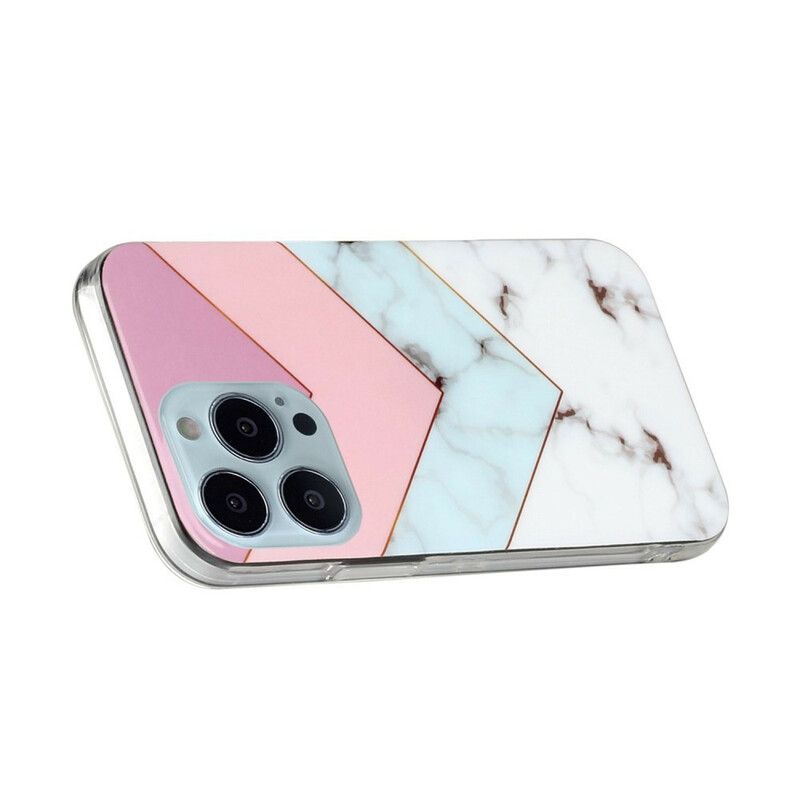 Cover iPhone 13 Pro Telefon Etui Marmor Variation