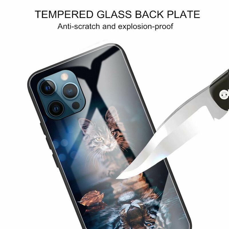 Cover iPhone 13 Pro Tempered Glass My Tiger