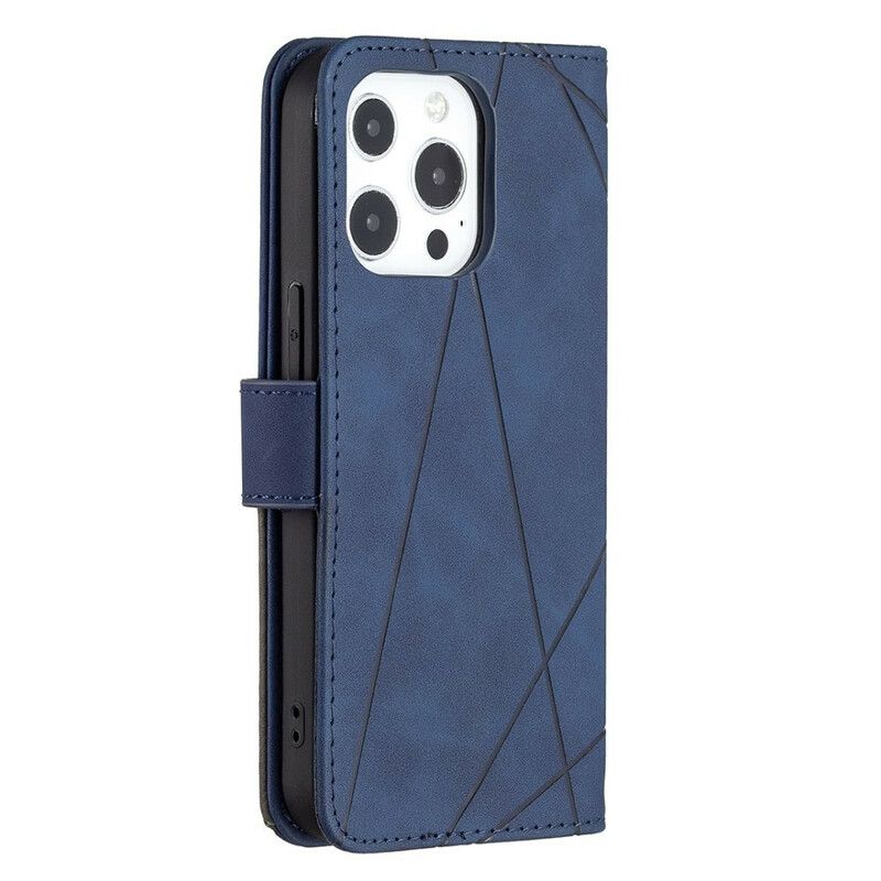 Flip Cover iPhone 13 Pro Binfen Farvetrekanter