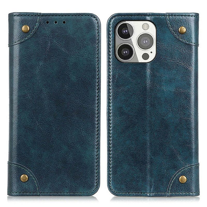 Flip Cover iPhone 13 Pro Vintage Nitter