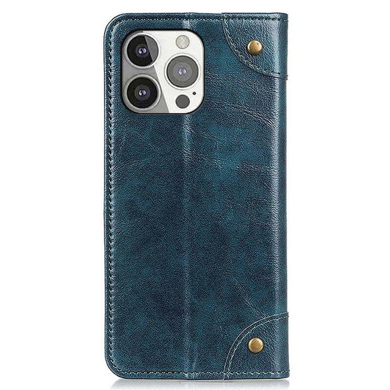 Flip Cover iPhone 13 Pro Vintage Nitter