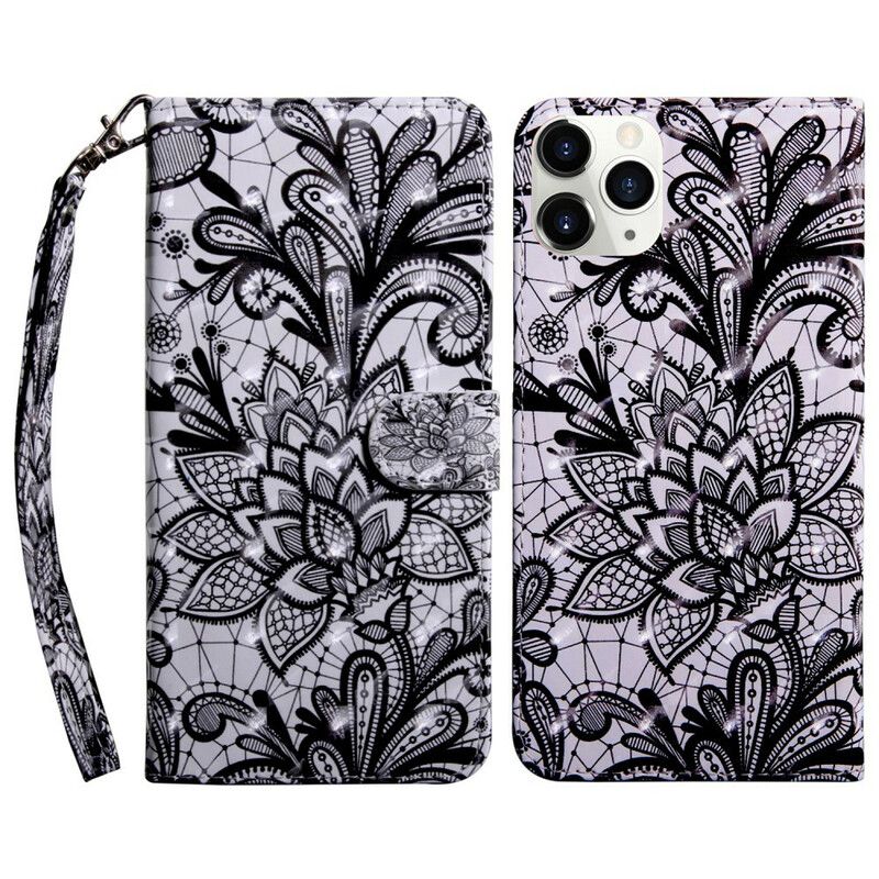 Flip Cover Til iPhone 13 Pro Light Spot Lace