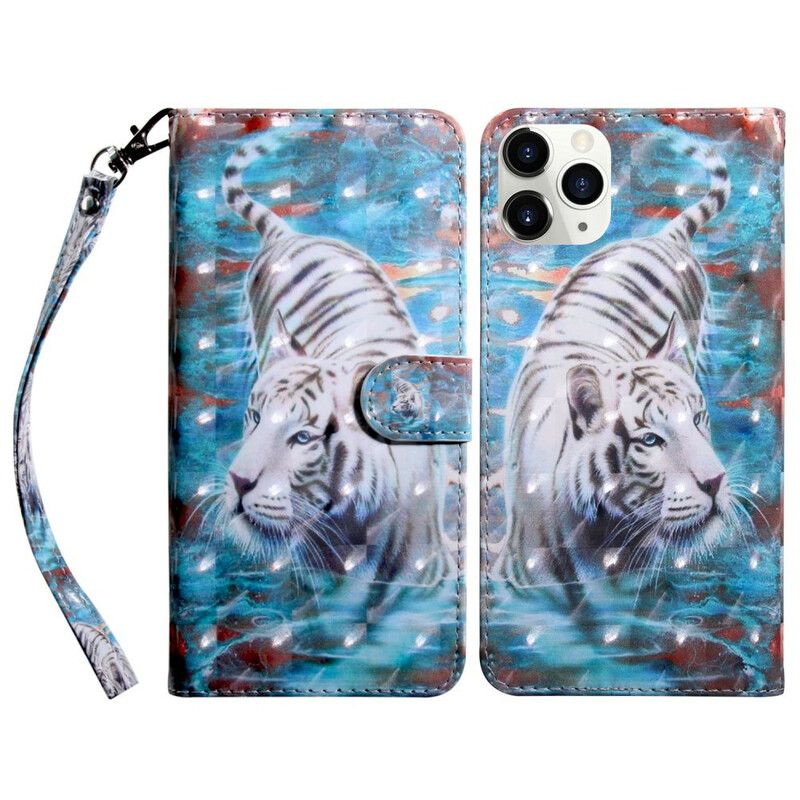 Flip Cover Til iPhone 13 Pro Light Spot Lucien The Tiger