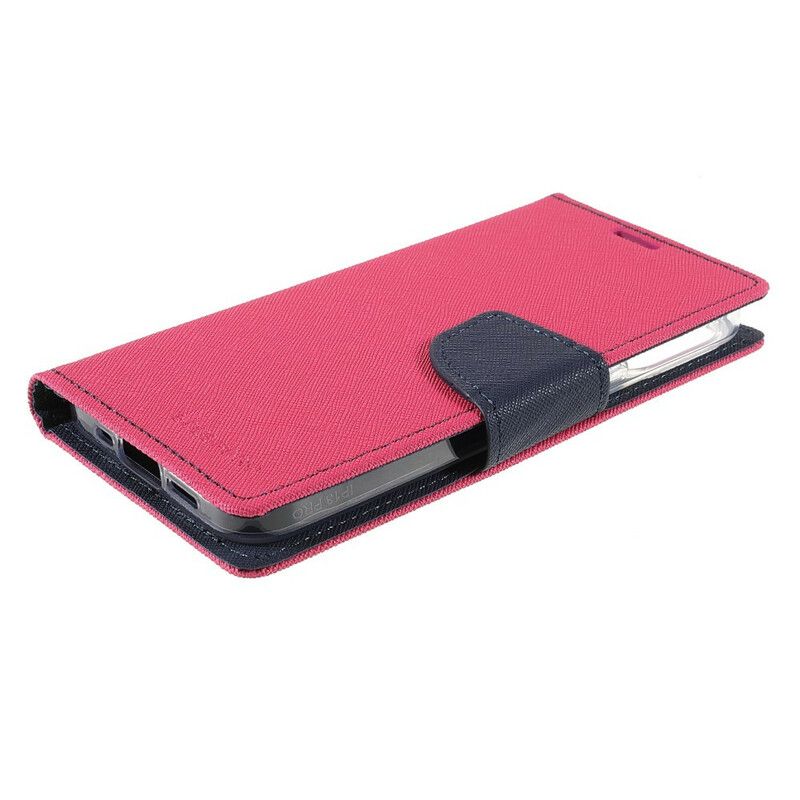 Læder Cover iPhone 13 Pro Telefon Etui Bicolor Mercury Goospery