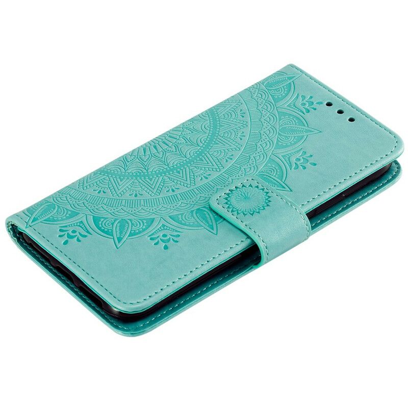 Læder Cover iPhone 13 Pro Telefon Etui Mandala Søn