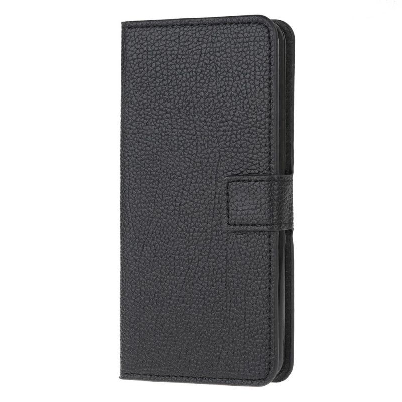 Flip Cover Xiaomi Poco M3 Mobilcover Lychee Korn Læder Effekt