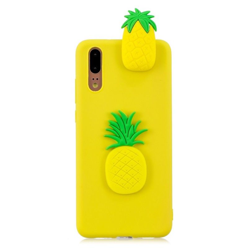 Cover Huawei P20 3D Ananas