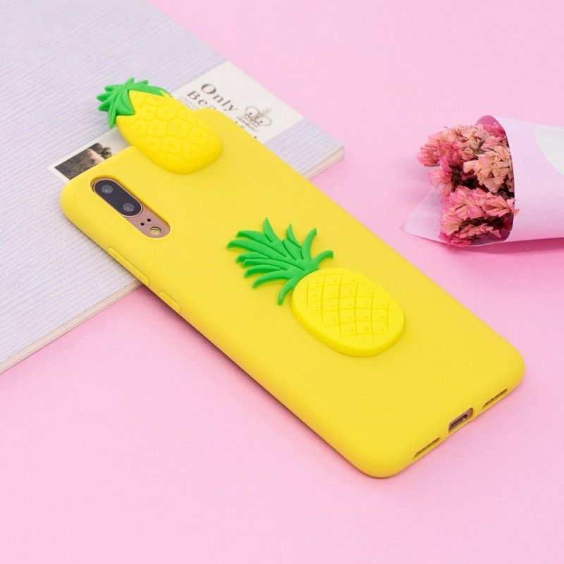 Cover Huawei P20 3D Ananas